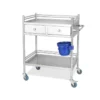 MESA ACERO INOXIDABLE RODINES SILENCIOSOS IMG2 MESA ACERO INOXIDABLE - RODINES SILENCIOSOS 60*40*86cm