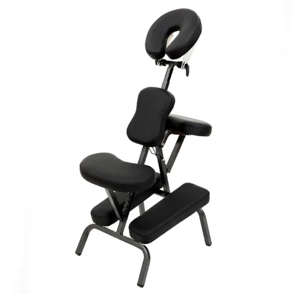 SILLA PLEGABLE IMG3 SILLA PLEGABLE NEGRA PARA MASAJE